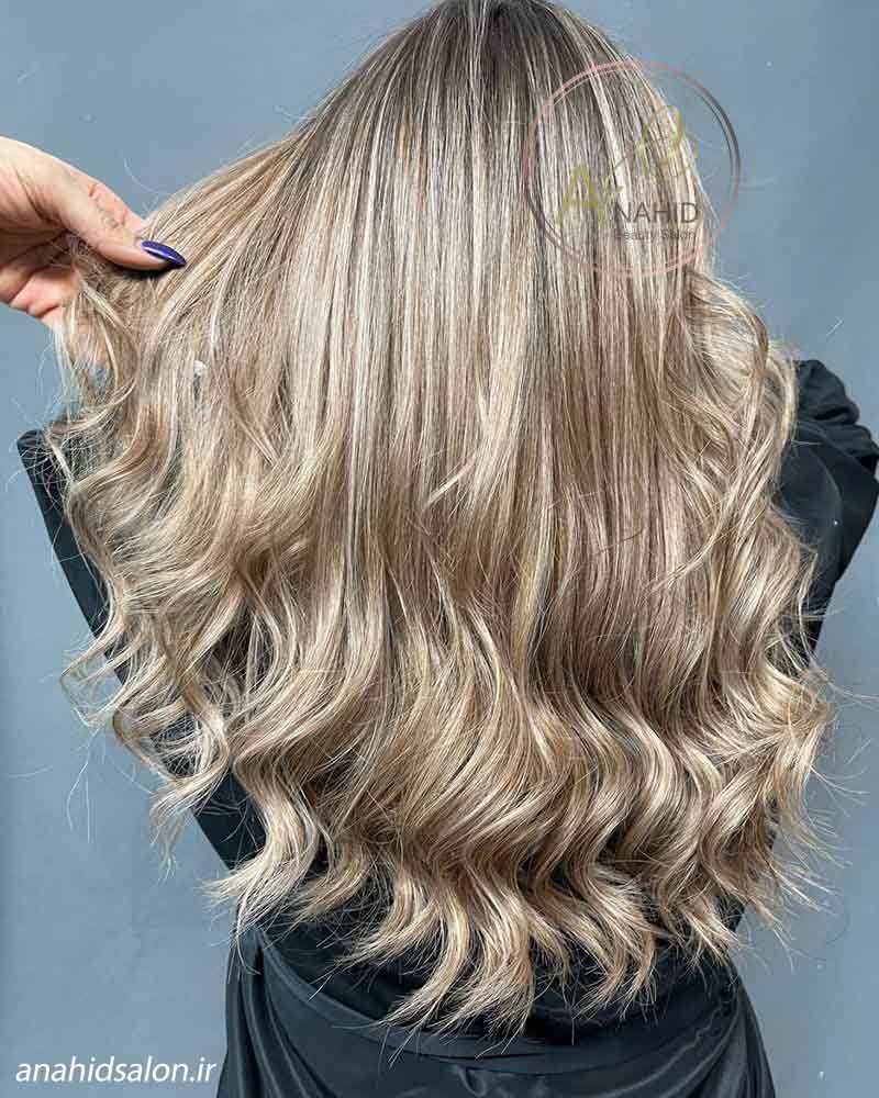 گالری رنگ مو